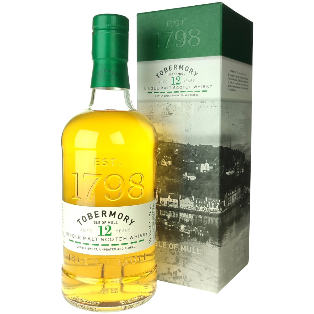 Tobermory 12 ans, Isle of Mull Single Malt 1 Tobermory 12 ans Isle of Mull Single Malt